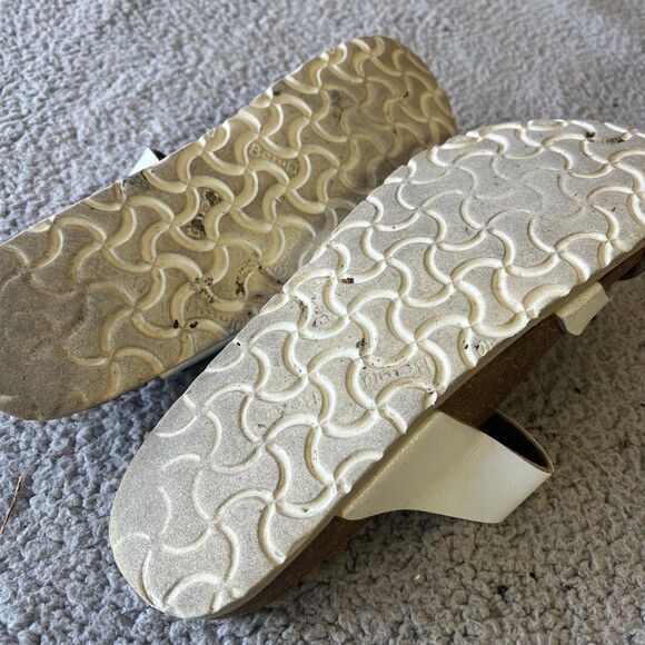 Betula Mayari Sandals Womens EUR 42 US 11 Narrow White Strappy Buckle Summer - Picture 8 of 8